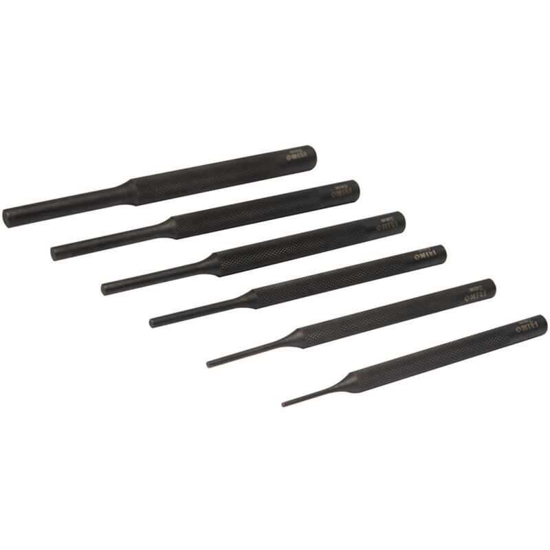 Set di 6 punzoni cilindrici lunghi (2,3,4,5,6,8 mm) 517-91-4 Irimo