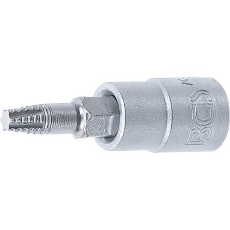 Serie di inserti per cacciavite  6,3 mm (1/4")  per profilo a T difettoso (per Torx) T20