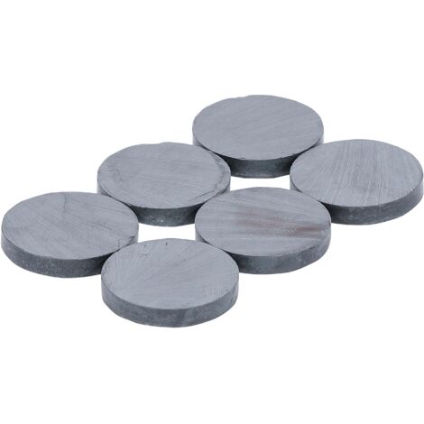 Serie di magneti  ceramico  Ø 25 mm  6 pz.