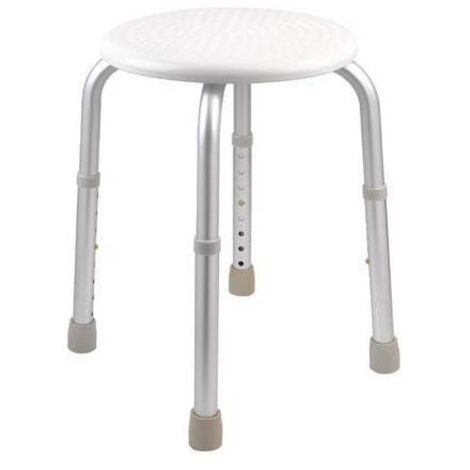Série EASY tabouret rond Idral 15504.1  Blanc