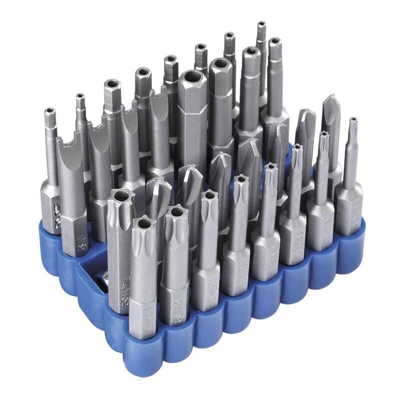 Fervi - Serie embouts 1/4 longs 50 mm pour perceuse visseuse 0626l