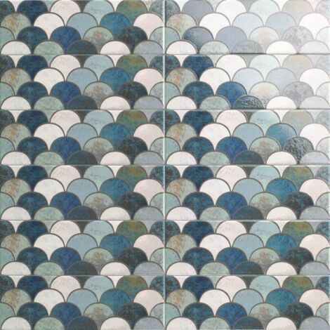 Série Escama blu 10x30 (carton de 1 m2)