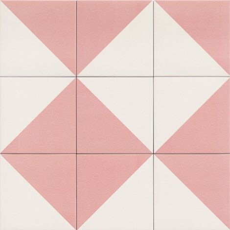 Série Fired Middle Pink 20x20 (carton de 1,00 m2)