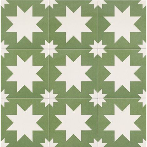 Série Fired Star Green 20x20 (carton de 1,00 m2)