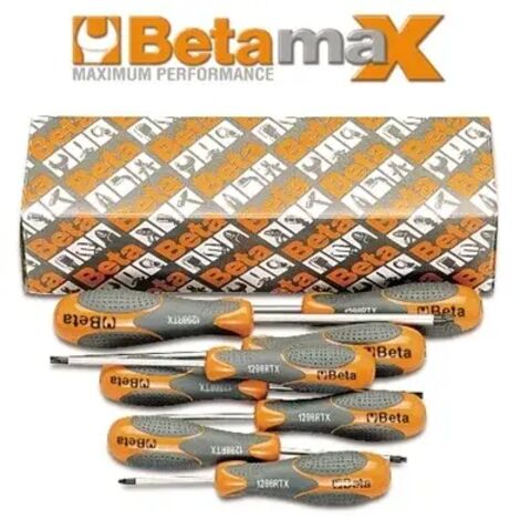 Serie giraviti betamax tamper resistant torx beta 1298rtx/s8 - 8 pz