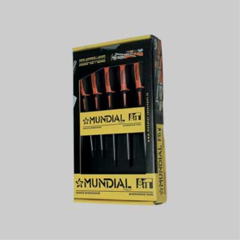 Serie giraviti torx mundial 5 pezzi MUNDIAL