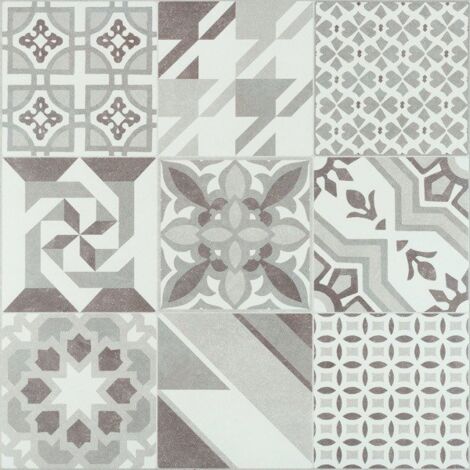 Série Hidra Neutral gris RECTIFIÉ 60x60 (carton de 1,44 m2)