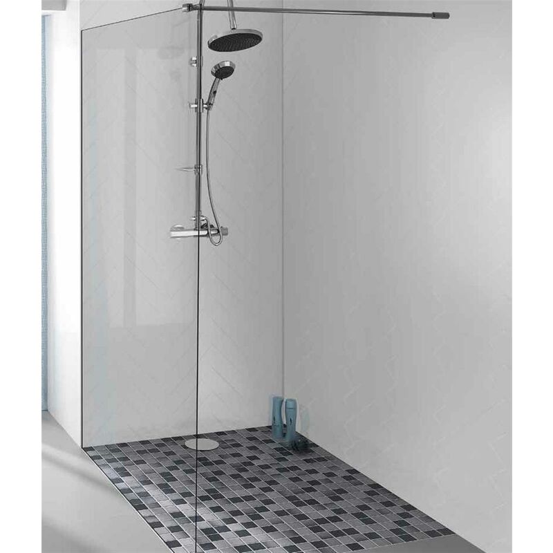 Mosaïque - Série keramik gtm effet pierre anti-dérapant - 31.4X31.4 plaque mosaique beige 5X5 mat