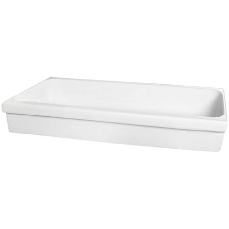Série KIDS 90 cm lavabo à canal en céramique Idral 10395/1  Blanc - Céramique