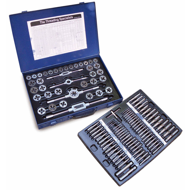 Elettroferro - serie maschi e filiere 110 pz al