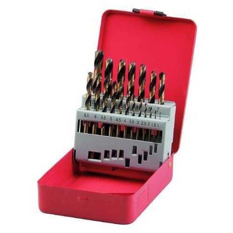 Serie Puntas Hss Fresate Vigor Bi-Action 19 Piezas 1-10 mm