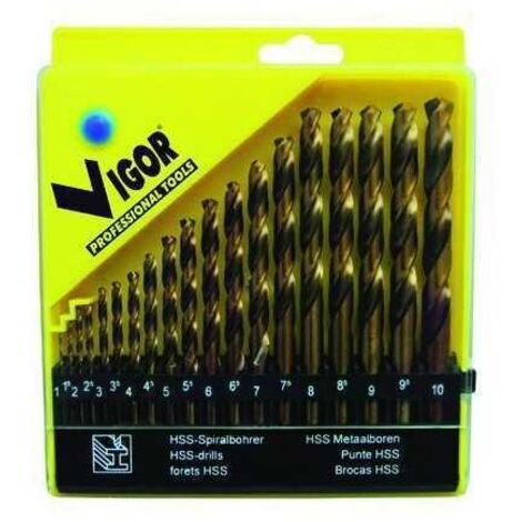 Serie Puntas HSS Vigor Cobalt 6% pz. 19 mm. 1-10

Serie Puntas HSS Vigor Cobalto 6% pz. 19 mm. 1-10