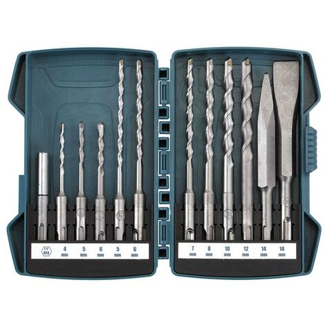 Serie punte e scalpelli sds-plus Fervi 0332