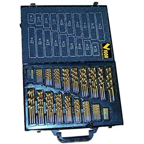 Serie Punte Hss Vigor Titanium Pz. 116 mm. 1-10