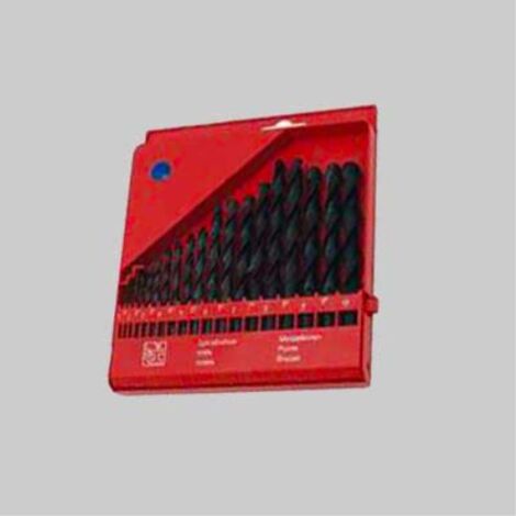 Serie punte 'rullate' per ferro in astuccio 19 pezzi - 1÷10 mm