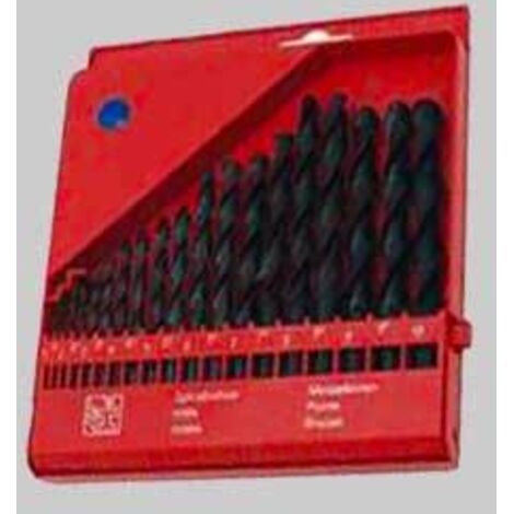 Serie punte rullate per ferro in astuccio 19 pezzi - 1&divide10 mm