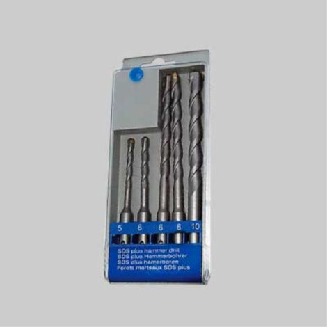 Serie punte sds-plus 5 pezzi - 5÷10 mm