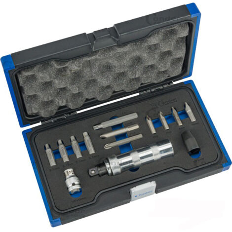 SERIE SET 14pz CACCIAVITE E INSERTI A PERCUSSIONE ESAGONALI 1/2" CONDOR