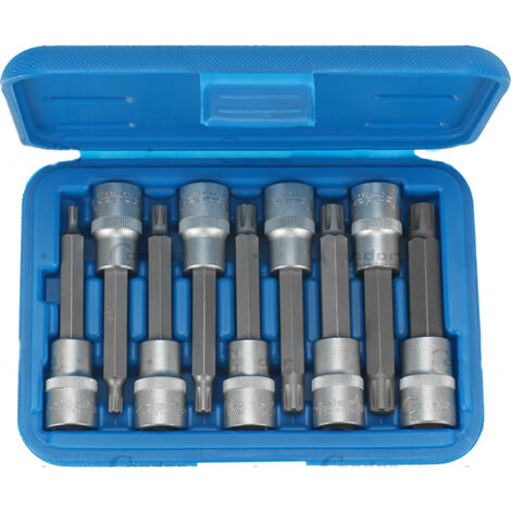 SERIE SET 9pz CHIAVI A BUSSOLA 1/2 BUSSOLE INSERTO RIBE XZN M5-M13 CONDOR
