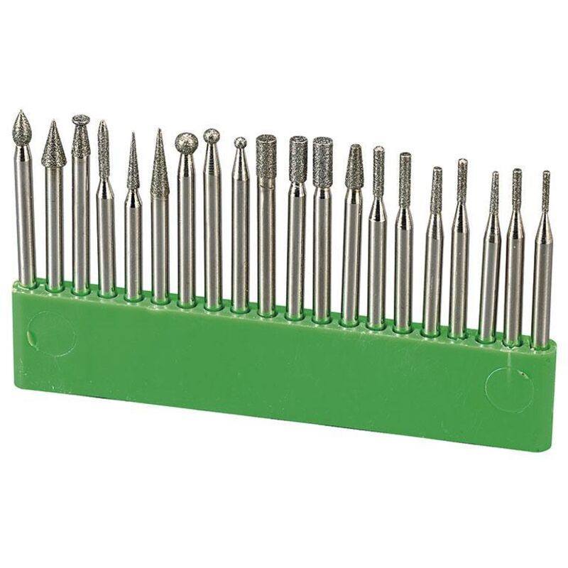 Fervi - Serie 20 frese lime rotative diamantate 3