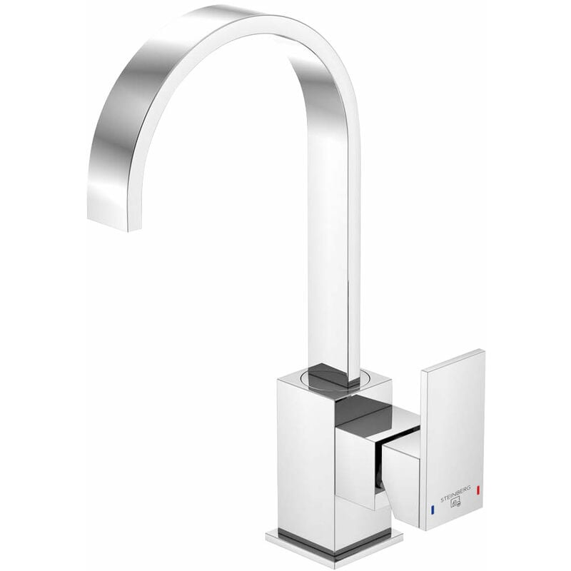 

Serie 135 NUEVO Grifo monomando para lavabo sin desagüe automático - 1351401 - Steinberg