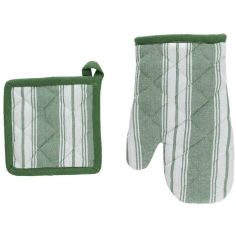 SERIE TEXTILE VERDE. MANOPLA+AGARRADOR - EHLIS