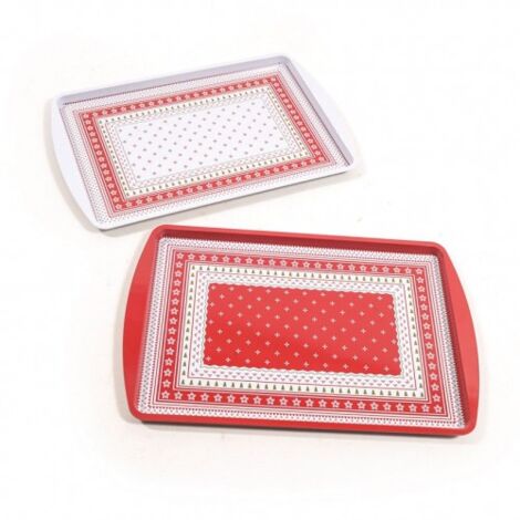 SERIE TIN. BANDEJA METAL.38X24,5CM. - EHLIS