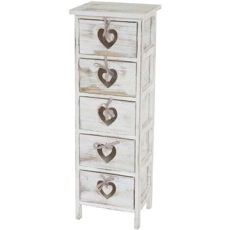 ARMADIETTO MULTIUSO MOBILE Colonna Bagno Provenzale Shabby Chic Legno  Bianco EUR 650,00 - PicClick IT