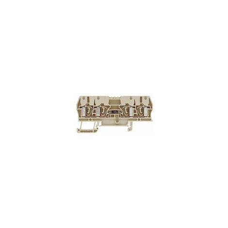 Serie Z, Morsetto componibile portacomponenti, Morsetto passante, Sezione di dimensionamento: 2.5 mm²