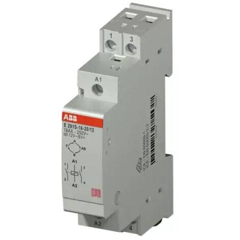 Serien-Stromstoßschalter Sp.12VAC,16A,2NO