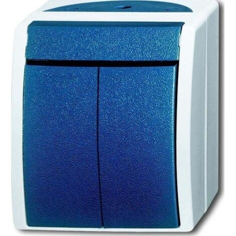 SERIENSCHALTER B&J OCEAN BLAU/GRÜN BUSCH-JAEGER 1085-0-1606