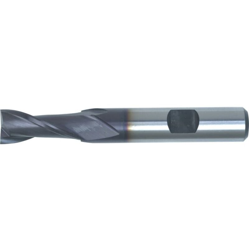 Swisstech - 5.00MM HSS-Co 8% Weldon Shank Slot Drills - TiAlN Coated