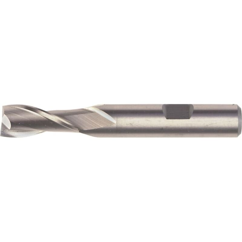 8.0 Weldon Standard 2FL Slot Drill-8% Co - Swisstech