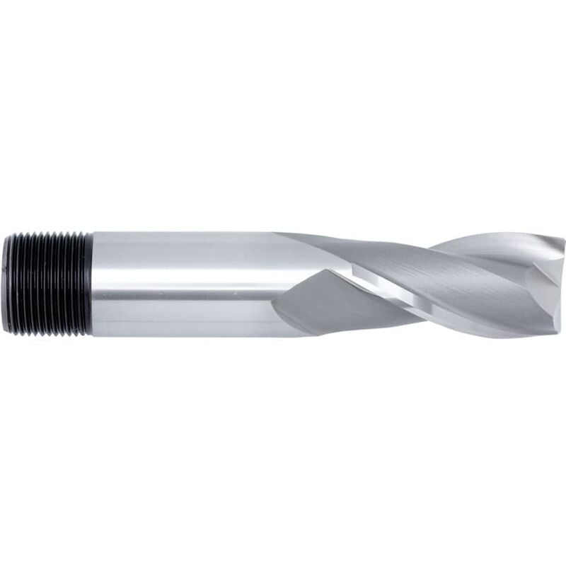 20.00MM HSS-Co 8% Threaded Shank Slot Drills - Uncoated - Swisstech