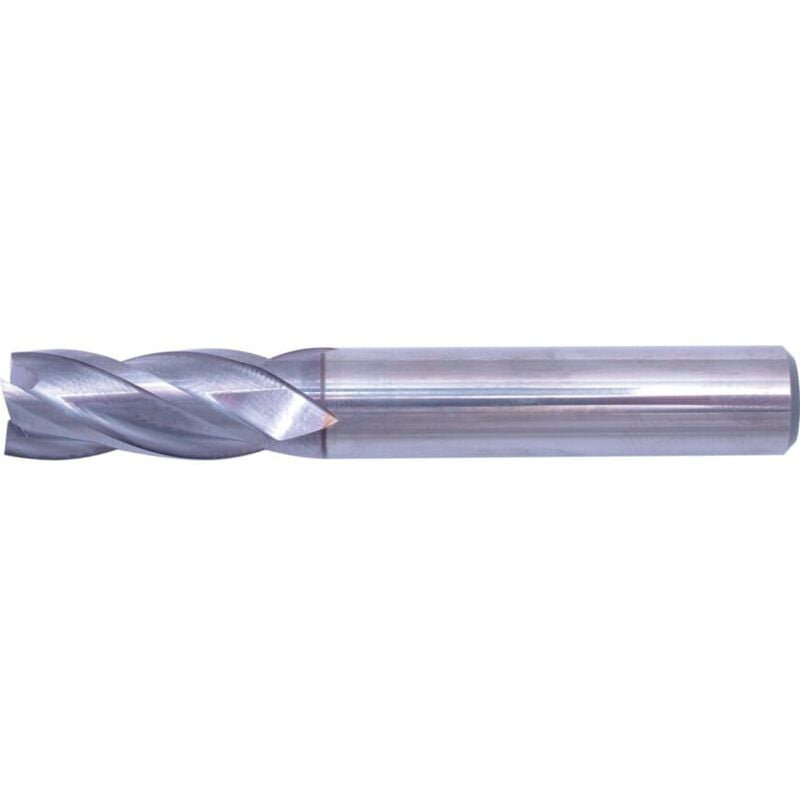 Swisstech - 3.00MM Series 50 Carbide 4 Flute Plain Shank Short Series End Mills -