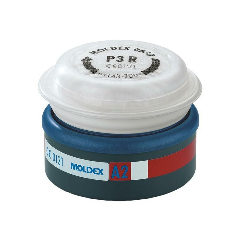 Moldex - Series 7000/9000 EasyLock� A2P3 r Pre-assembled Filter (Wrap of 2) MOL9230122