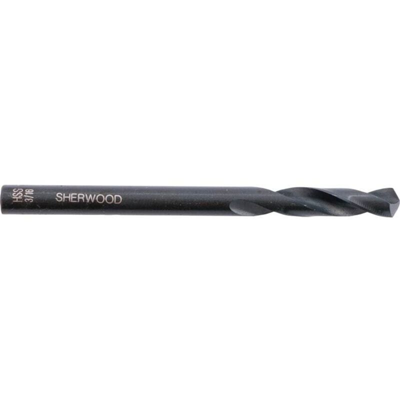 3/16' hss s/s Stub Drill- you get 5 - Sherwood