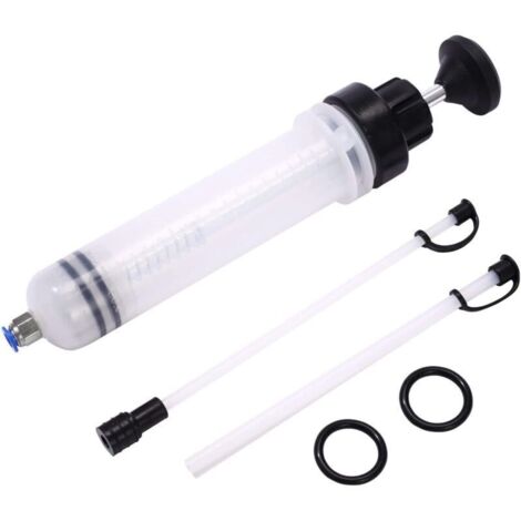 Seringue a Huile,huile Aspiration Seringue-200CC Pompe de Transfert,Pompe D'aspiration D'huile, Huile pour Engrenages Et Extracteur De Liquide De Frein et d'antigel-Outil de Transfert