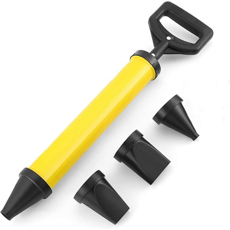 Seringue à mortier Crea pistolet à coulis pour mortier, pompe à mortier manuelle avec accessoire