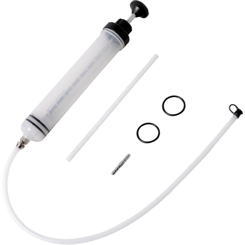 Seringue d'aspiration d'huile, Pompe d'extraction de Liquide de Frein de Seringue de Vidange d'huile, Seringue d'huile Automobile avec Tuyau, Pompe