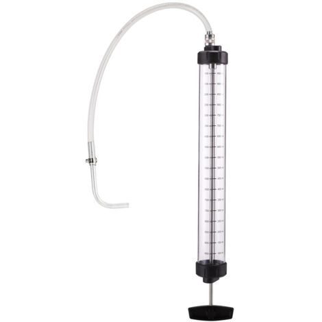 Seringue d'aspiration et de pression 1000 ml, récipient en PVCU transparent