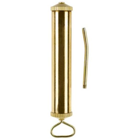 Seringue Industrie Laiton 500ml Bec Coudé Pressol