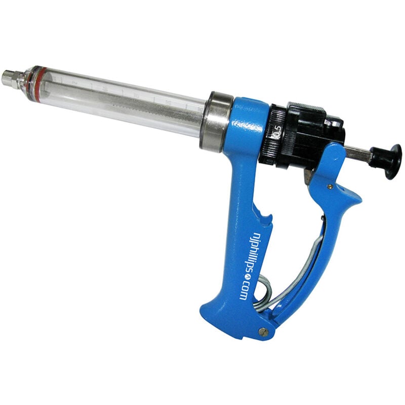 Seringue semi-automatique en métal 25 ml njphillips