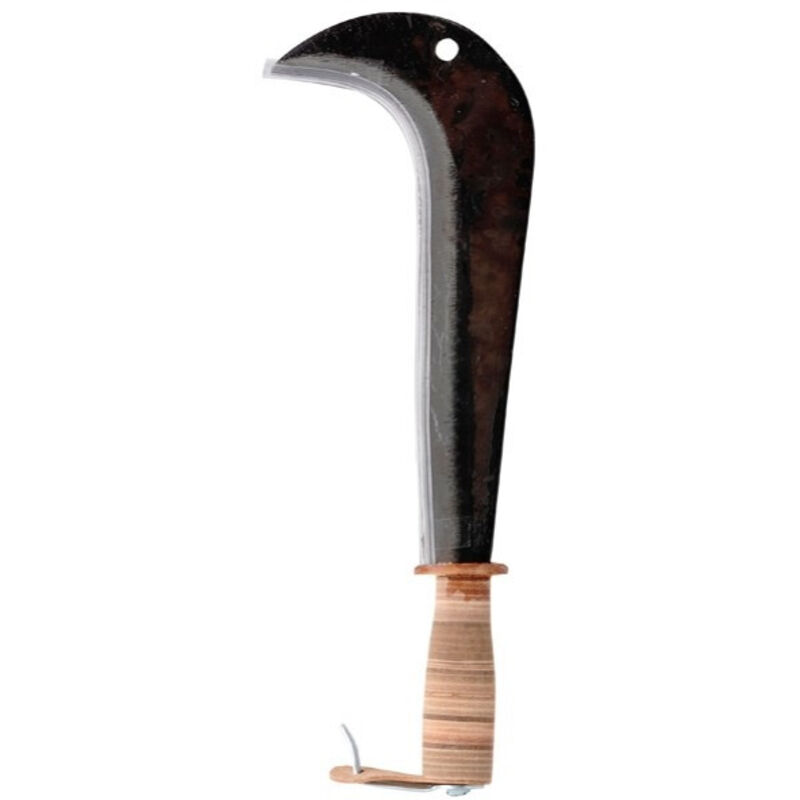Leborgne - Serpe Italie 0,7kg manche bois avec revêtement cuir - 260280