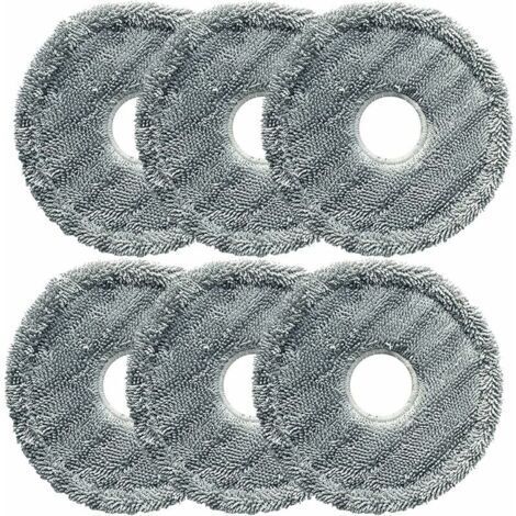 Serpillère électrique pour aspirateur Dyson V7 V8 V10 V11 - Chiffons de nettoyage en microfibre avec 6 tampons de nettoyage