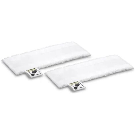 KÄRCHER KARCHER Lot de 2 serpillères microfibre pour buse sol pour nettoyeur vapeur EasyFix 28632590