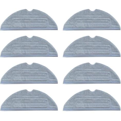 Serpillères pour Roborock S8/S7 S7 + T7 T7 Plus (8 pièces),lingettes pour Roborock S8, chiffon lavables de nettoyage 8pcs