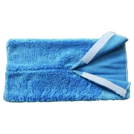 Serpilliere Microfibre avec Velcro Bleu MSV