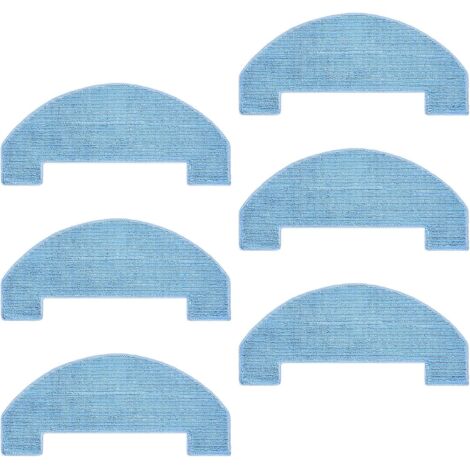 Serpillières Accessoires pour Proscenic Q8/Q8 Max,pour Ultenic D10/T10 Lite,pour Mova E10/E20/E20 Plus,pour BPMIO B15/B15 Plus,pour Lubluelu L15,pour Trouver E10/E20 Pro,pour Mamibot EXVAC700 Pioneer