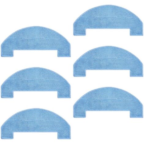 Serpillières Accessoires pour Proscenic Q8/Q8 Max,pour Ultenic D10/T10 Lite,pour Mova E10/E20/E20 Plus,pour BPMIO B15/B15 Plus,pour Lubluelu L15,pour Trouver E10/E20 Pro,pour Mamibot EXVAC700 Pioneer